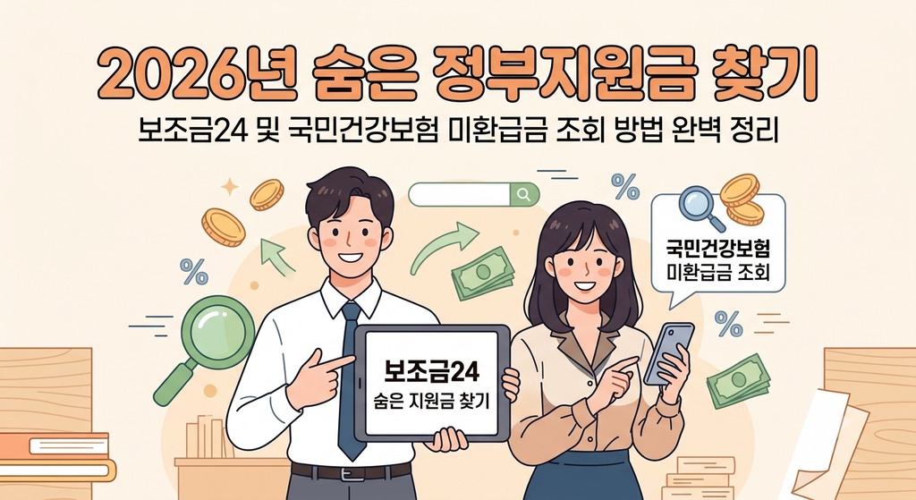 숨은 정부지원금 찾기