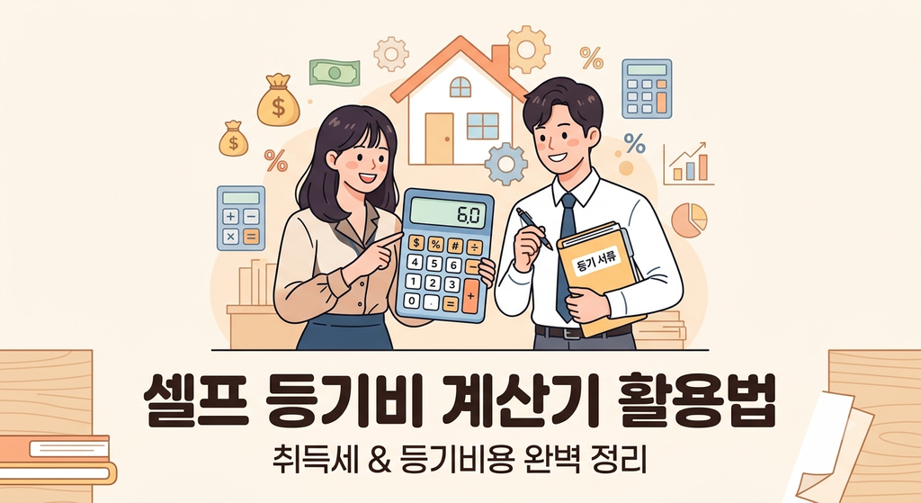셀프 등기비 계산기 활용법
